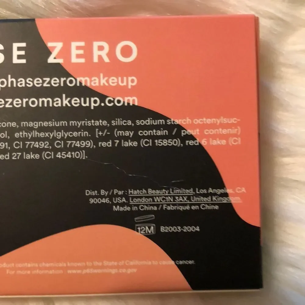 Phase Zero Blush & Bronzer Trio New in Box